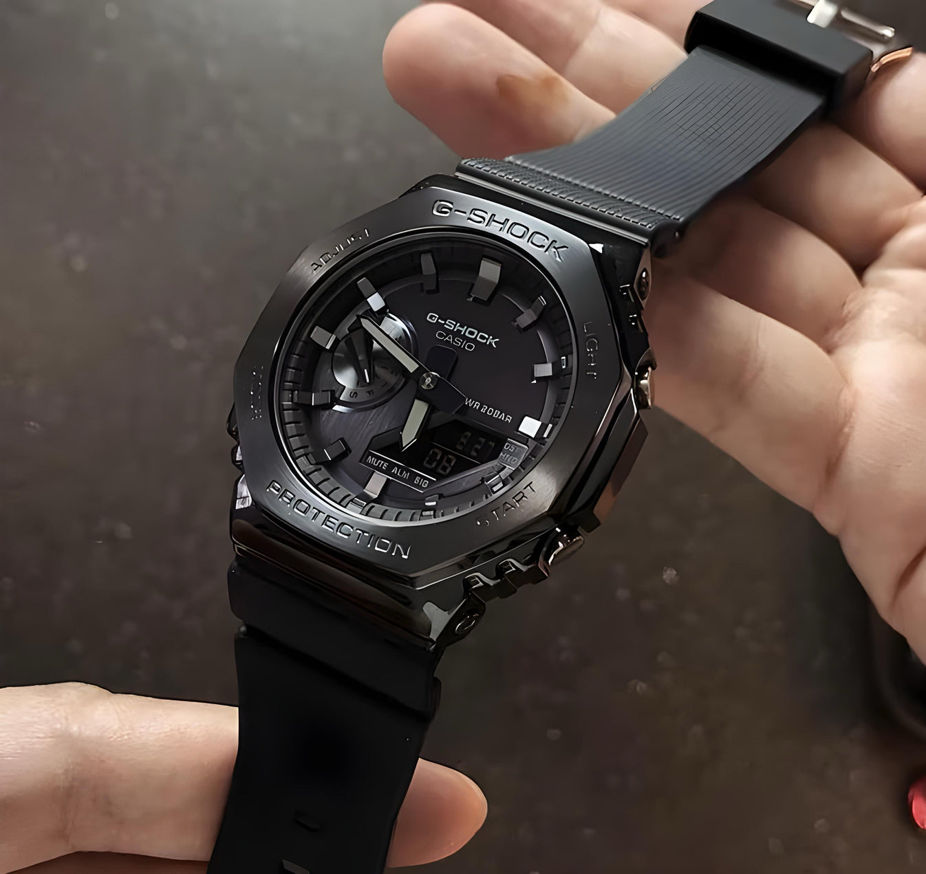 G-SHOCK-2100 Full Black (Limited)