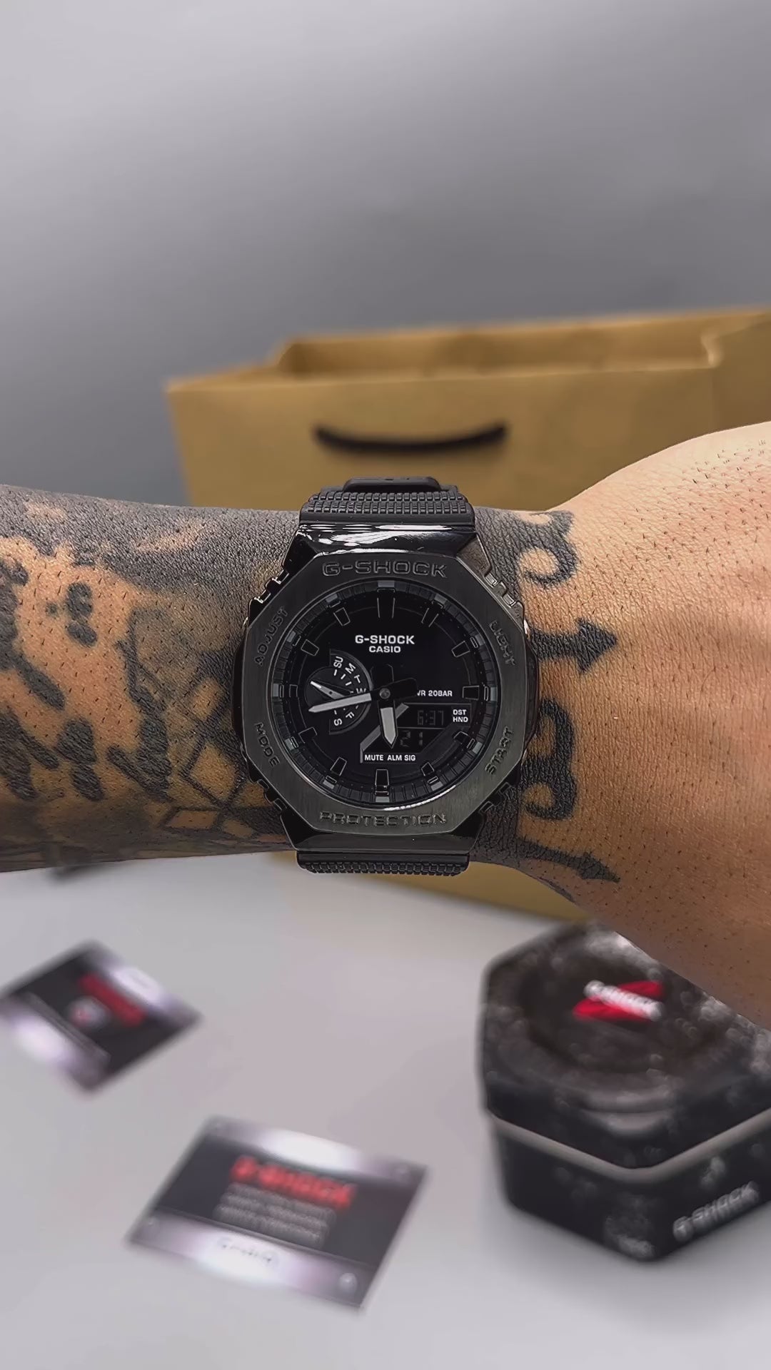 G-SHOCK-2100 Full Black (Limited)