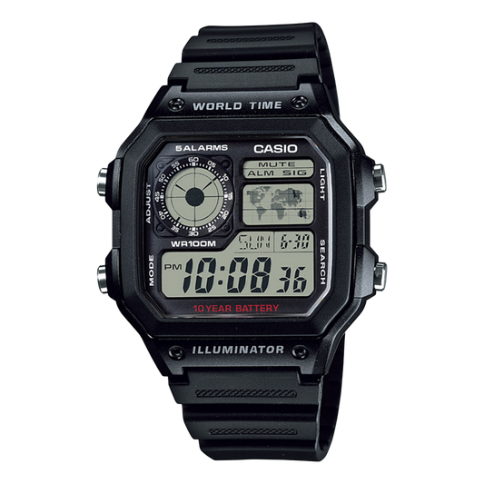 Casio Worldtime AE-1200WH (Best Quality)