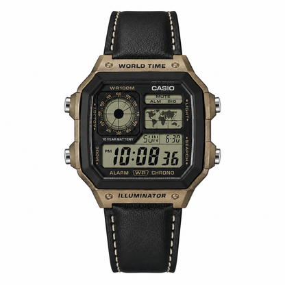 Casio Worldtime AE-1200WH (Best Quality)